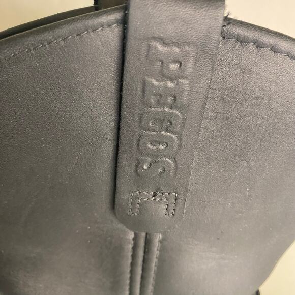 Mens Vintage Redwing Pecos 1116 Black Leather Cowboy Work Boots Pull On Size 7.5 - Picture 9 of 13